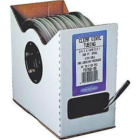 Abbott Rubber Abbott Rubber 7276421 T10004005-7003P 0.375 OD x 0.25 ID x 100 Vinyl Tubing 7276421